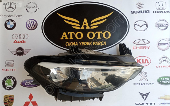 FİAT EGEA ORJİNAL ÇIKMA SAĞ FAR (İÇİ SİYAH) F