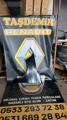 Renault Fluence sol çamurluk