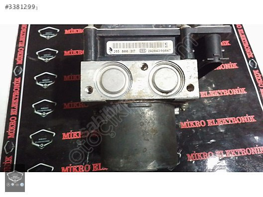RENAULT MEGANE 2 ABS BEYNİ 0265800317
