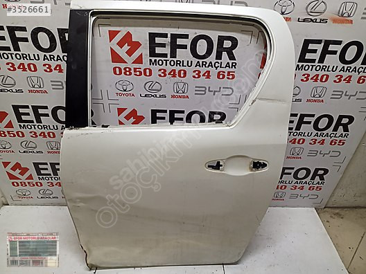 TOYOTA HİLUX ORJİNAL ÇIKMA SOL ARKA KAPI
