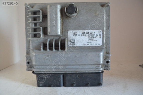 03P906021H 03P906021AQ 28333175 MOTOR BEYNI VOLKSWAGEN GOLF SKODA