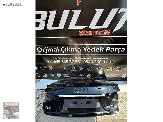 Audi a4 bagaj kapağı orjinal çıkma parça 2016-2020