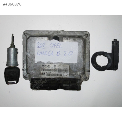 0281001876 09173208 Opel Omega B Motor Beyni Komple Seti