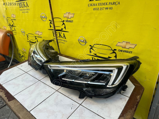OPEL CROSSLAND X SAĞ SOL FAR TAKIM LEDLİ ÇIKMA ORJİNAL YEDEK PARÇ