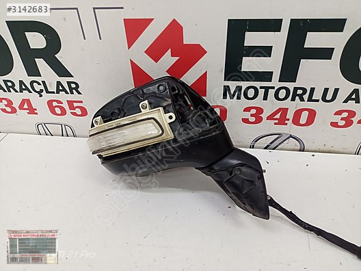 HONDA CİVİC FB7 SAĞ AYNA ÇIKMA ORİJİNAL PARÇA 2012-2015