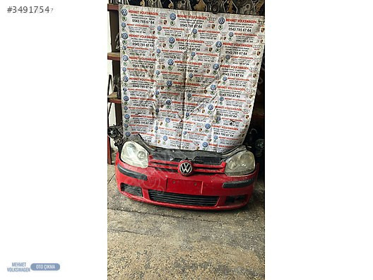 VOLKSWAGEN GOLF 5 ÖN TAMPON ÖN SET KOMPLE ÇIKMA ORJİNAL VW
