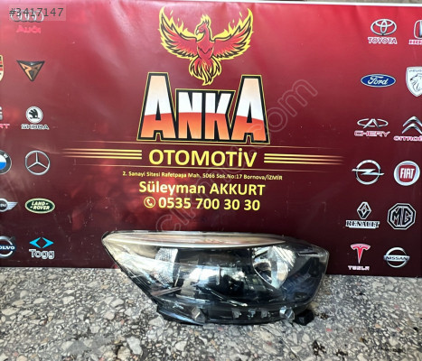 Reno captur sağ far çıkma