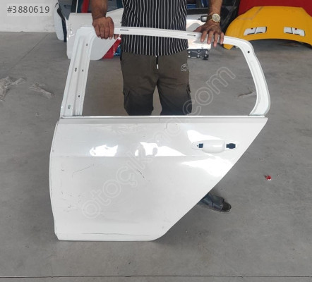 2013/2019 VW GOLF BEYAZ SOL ARKA KAPI ORJINAL BOYASIZ