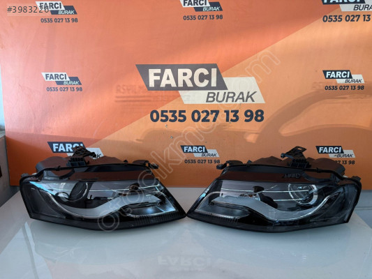 AUDİ A4 XENON LEDLİ TAKIM FAR SIFIR İTHAL 09-12