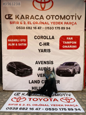 2007-2009 TOYOTA AURİS ÇIKMA ORJİNAL SOL ÖN ÇAMURLUK