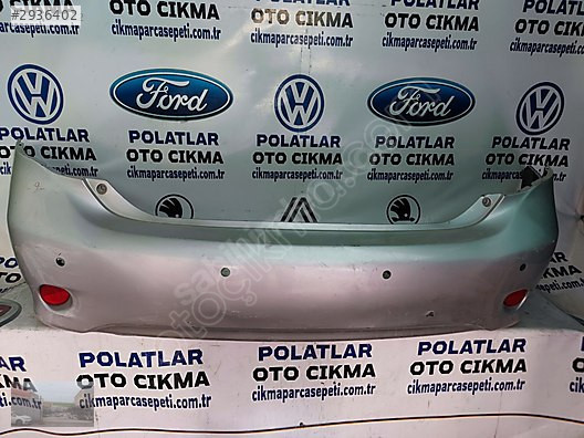 Toyota Corolla arka tampon orjinal
