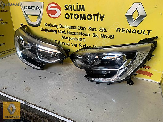 Renault Megane 4 Sağ/Sol Çıkma Far ve Diğer Orjinal Parçalar