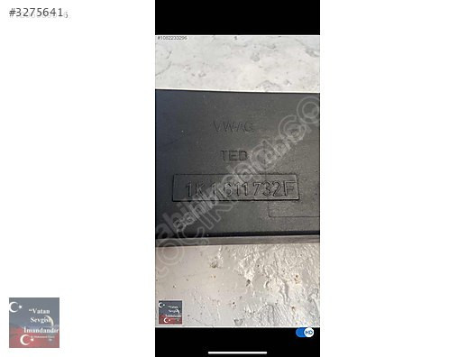 VOLKSWAGEN JETTA FREN BORULARI KAPAĞI 1K1611732F