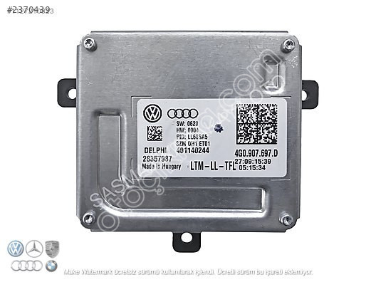 4G0907397D GÜNDÜZ LED FAR BEYNİ SIFIR Audi A6 2014-2017