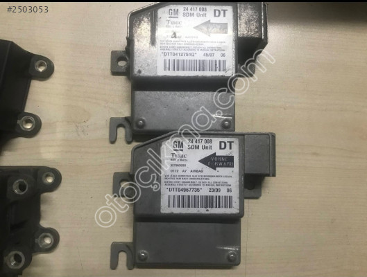 Opel Combo C Airbag beyni 24417008 DT