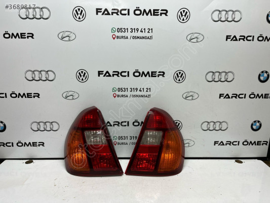 RENAULT CLİO 2 SEDAN SAĞ-SOL STOP TAKIM ORJİNAL