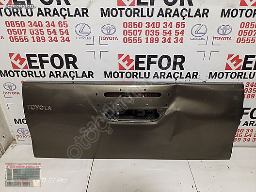 TOYOTA HİLUX BAGAJ KAPAĞI ÇIKMA ORİJİNAL PARÇA 2017-2023