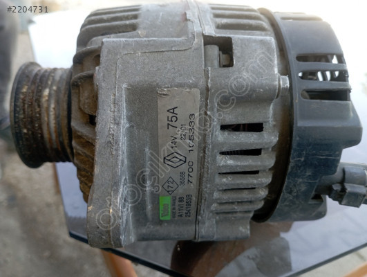 Renault Kango 1.9..Şarz Dinamosu 7700105333
