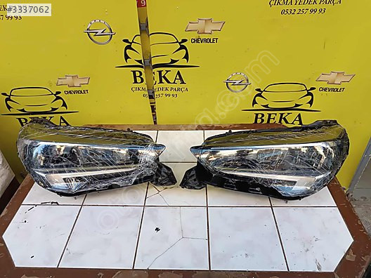 OPEL CORSA F SAĞ SOL FAR ÇIKMA ORJİNAL YEDEK PARÇA