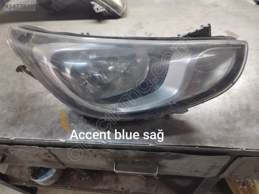 Hyundai Accent blue çıkma sağ ön far