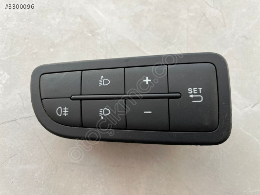 Orjinal Egea Sis Farı Kontrol Düğmesi - Fiat Egea Ayar Düğme