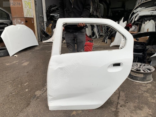 2013/2016 RENAULT SYMBOL BEYAZ SOL ARKA KAPI ORJINAL
