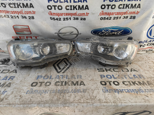 Mitsubishi Lancer ön far sağ sol