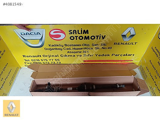 391001011R DACİA JOGGER ÇIKMA ORJİNAL SAĞ AKS VE DİGER PARÇALARI