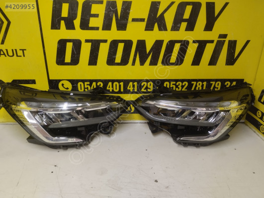 RENAULT CLİO 5 SAĞ SOL FAR İÇİ SİYAH ORJ ÇIKMA RENKAY KOCAELİ