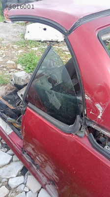 Pejo 206 CC sol arka kelebek cam yedek parça