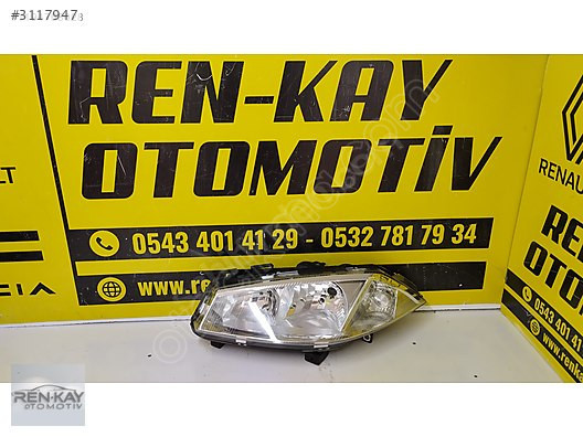 RENAULT MEGAN 2 SOL FAR DÜZ KROM SIFIR RENKAY OTO KOCAELİ