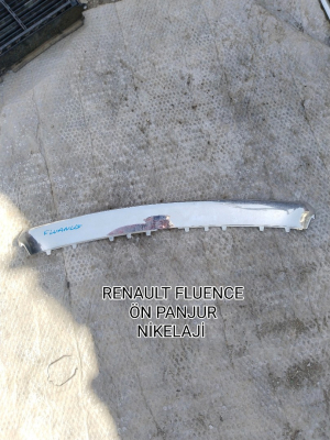 RENAULT FLUENCE ORJİNAL ÖN PANJUR NİKELAJI 2010-2012