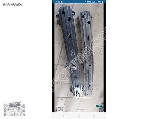 hyundai getz ön tampon demiri