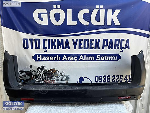 735473499 Fiat Doblo 4 Arka Tampon Sensörlü ORJİNAL