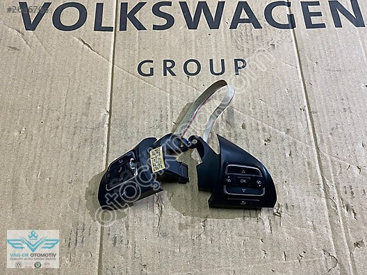 JETTA 2012-2014 SAĞ SOL DİREKSİYON TUŞU TUŞ KOMPLE 3C8959538