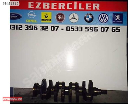 FORD ESCORT 1.6 ÇIKMA ORJİNAL KRANK STANDART 038 MAC