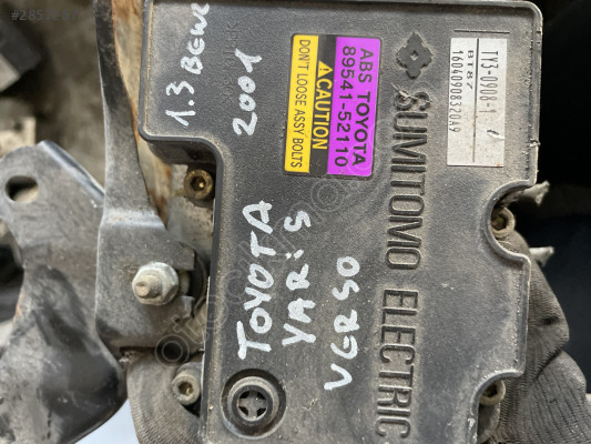 89541-52110 TOYOTA YARİS 1.3 ABS BEYNİ ORJİNAL