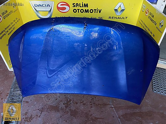 Dacia Duster Orjinal Mavi Motor Kaputu ve Çıkma Parçaları