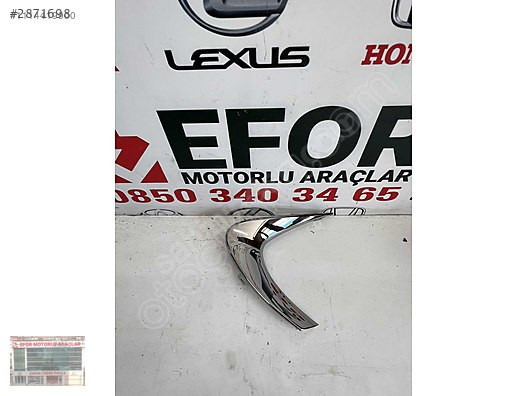 LEXUS RC PANJUR KENAR KROMU SIFIR ORJİNAL YEDEK PARÇA 15-19