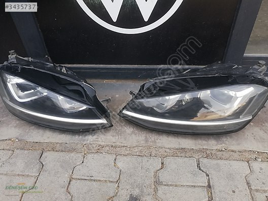 VOLKSWAGEN GOLF 7 SOKME SAĞ SOL FAR XENON TEK BEYİN