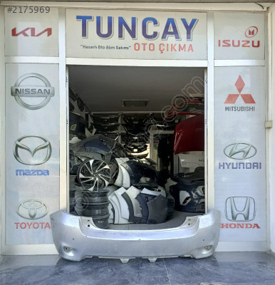 TOYOTA AURİS ARKA TAMPON 2007-2012 ÇIKMA PARÇA ORJİNAL