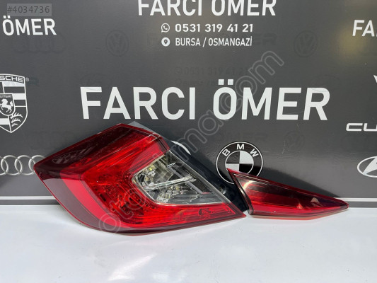 HONDA CİVİC FC5 SOL İÇ-DIŞ STOP ORJİNAL HATASIZ