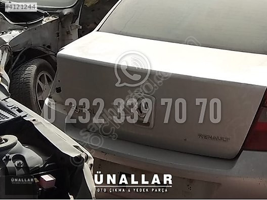 RENAULT SYMBOL BAGAJ KAPAĞI ve TÜM AKSAMLAR| ÜNALLAR OTO ÇIKMA |