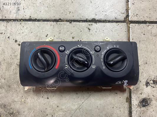 RENAULT CLİO 2 KLİMA KONTROL PANELİ (ORJİNAL PARÇA)