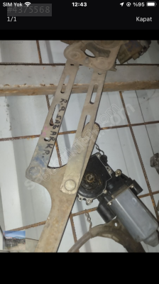 Renault 9 sag arka cam kirkosu