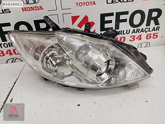 TOYOTA AURİS SAĞ FAR ORJİNAL ÇIKMA YEDEK PARÇA 10-12