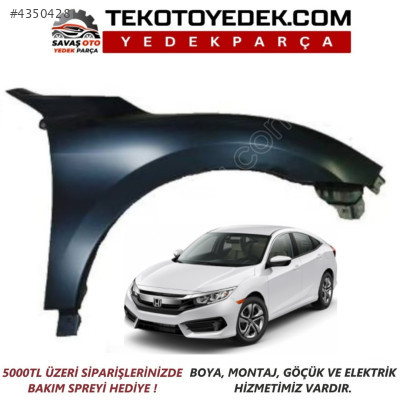 CİVİC ÖN ÇAMURLUK SAĞ SOL 2017 VE ÜZERİ / KAMPANYA