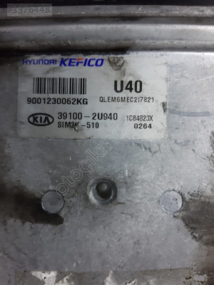 39100-2U940 SIM2K-510 9001230062KG KIA SPORTAGE MOTOR BEYNİ