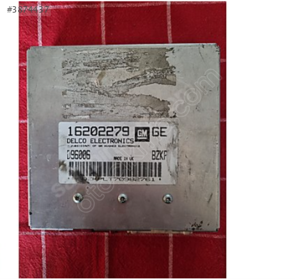 OPEL ASTRA 1.4 BENZİNLİ MOTOR BEYNİ 16202279