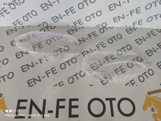 BMW 1 SERİSİ E87 SAĞ SOL FAR CAMI SIFIR 5